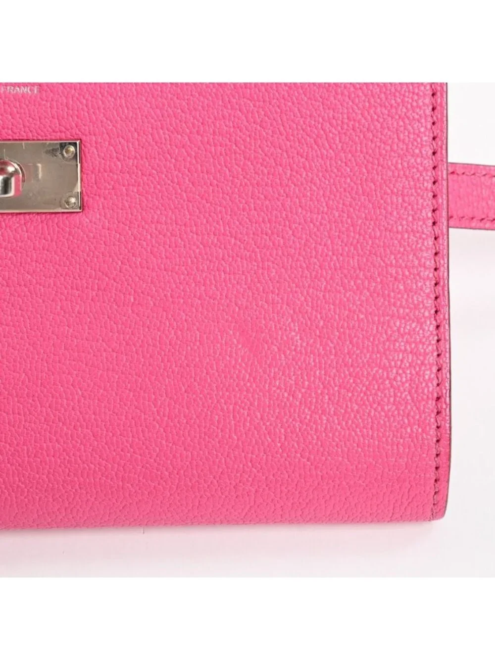 Hermes Wallet Kelly Pink